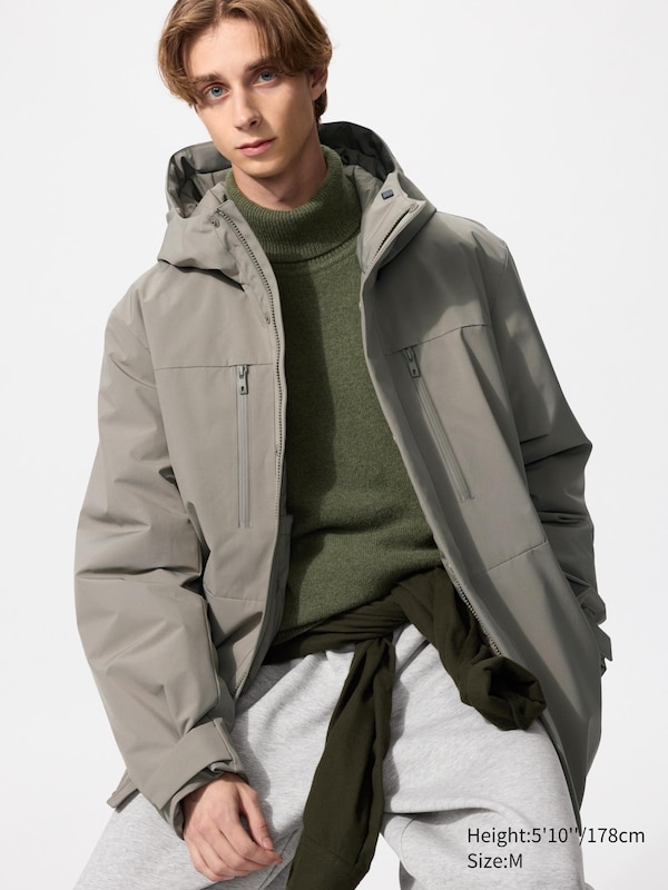 

Гибридная парка из переработанного пуха Uniqlo, 31 beige