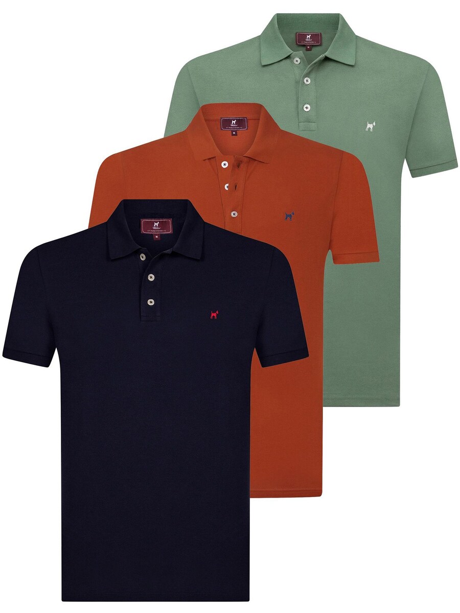 

Рубашка Williot Rairok, цвет marine blue/Pastel green/Orange red