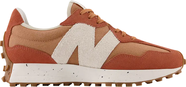 Кроссовки Wmns 327 'Mahogany', коричневый