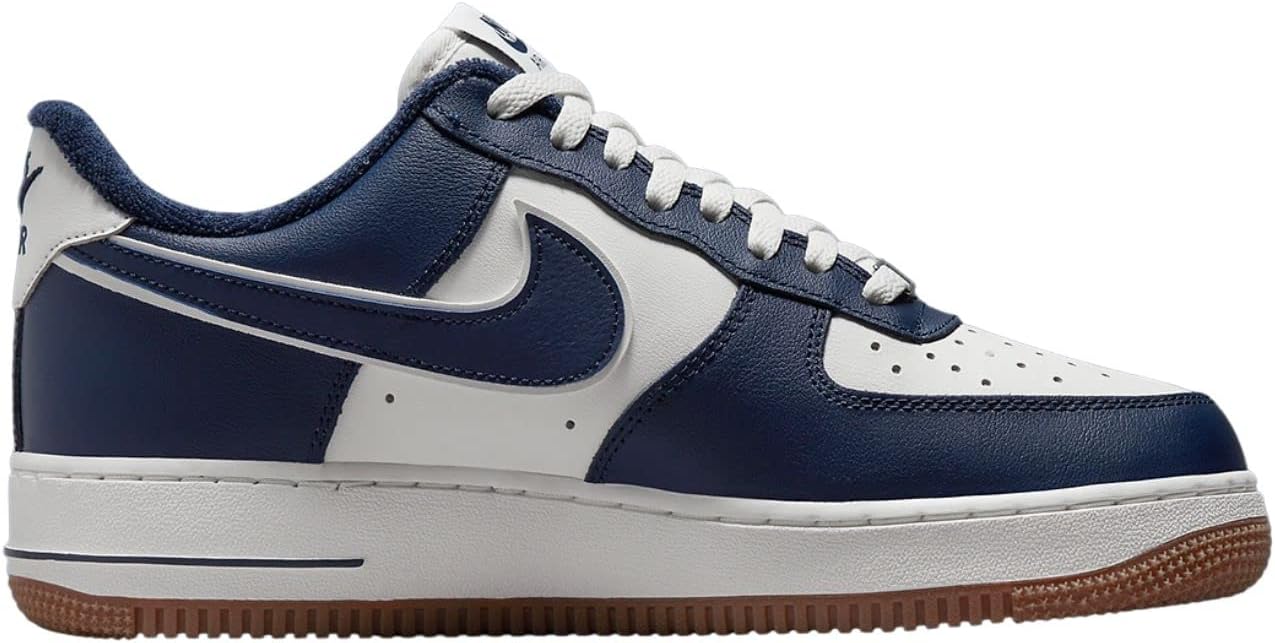 Кроссовки Nike Air Force 1 '07 LV8 для мужчин, Sail/Midnight Navy/Gum Med — фото 2