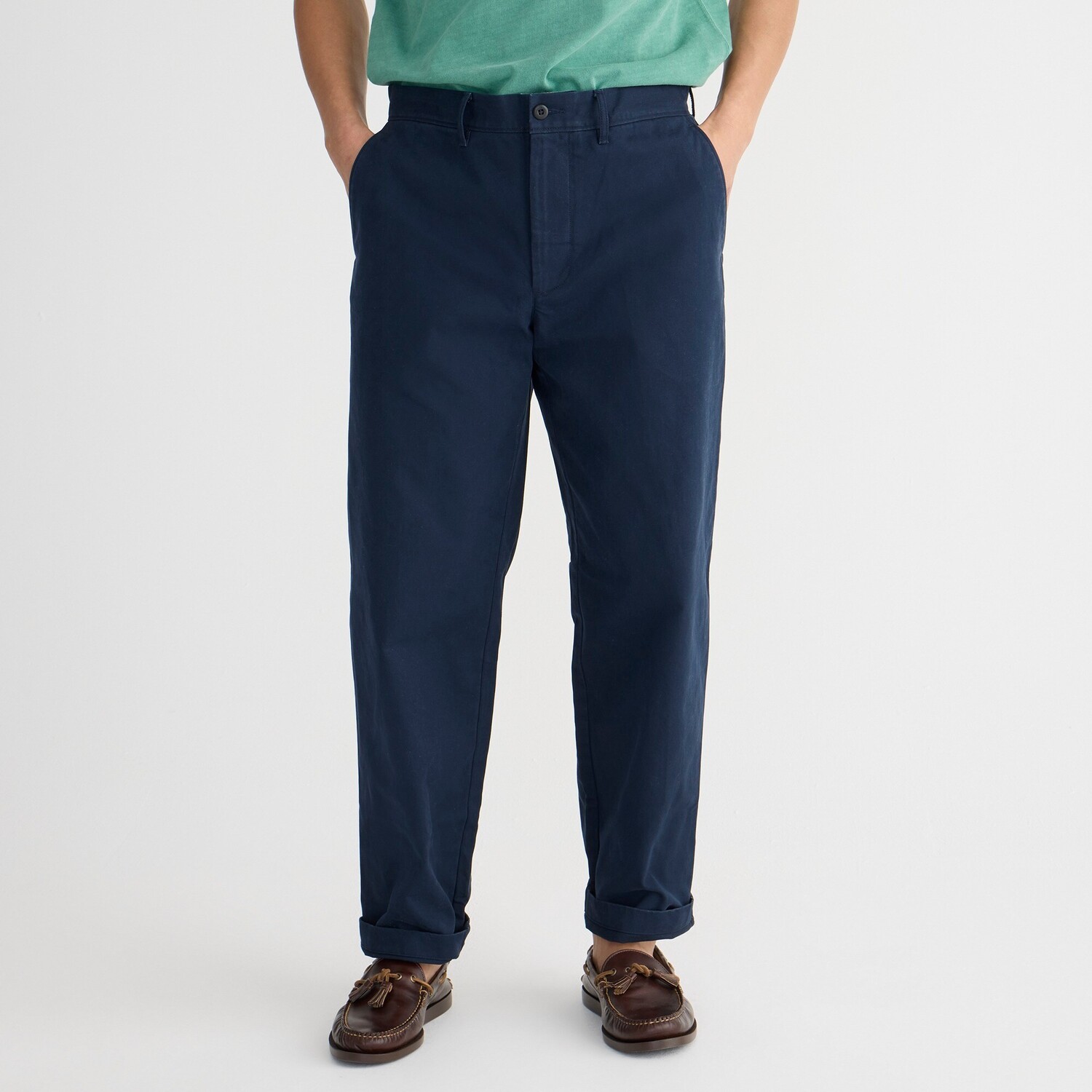 

Классические брюки-чиносы J.Crew, синий