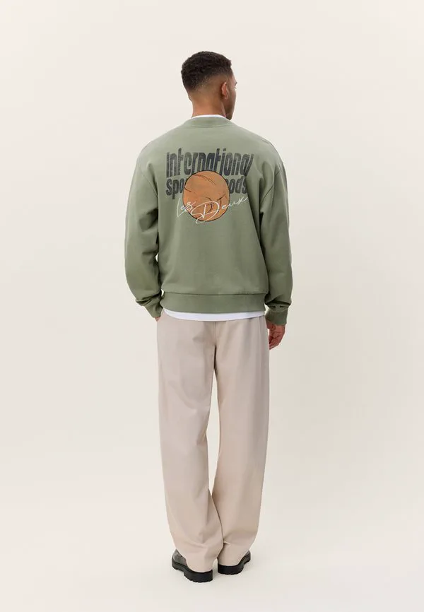 

Толстовка с надписью «абрам» Les Deux, Oil Green, Зеленый, Толстовка с надписью «абрам» Les Deux, Oil Green