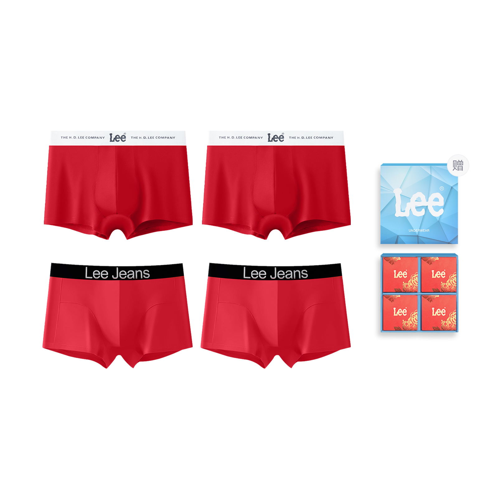 

Lee Sunset 5.0 подарочные наборы нижнего белья для мужчин 4 шт