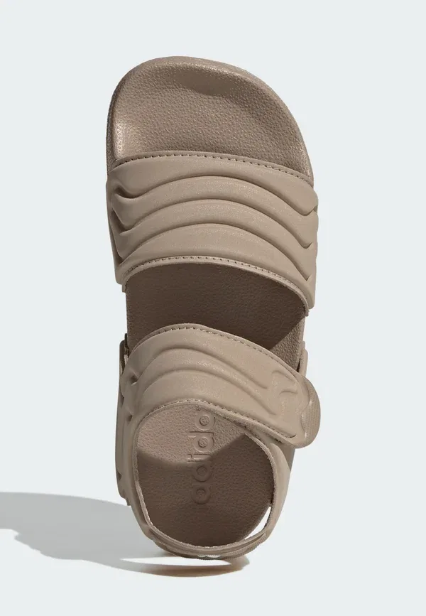Сандалии Adidas Performance Adilette Sandal 2 K Walking Sandals, цвет хаки — фото 3