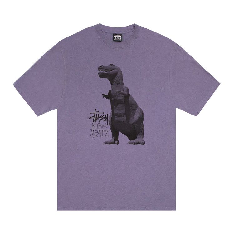 

Футболка Stussy Big & Meaty Tee Pigment Dyed, Grape