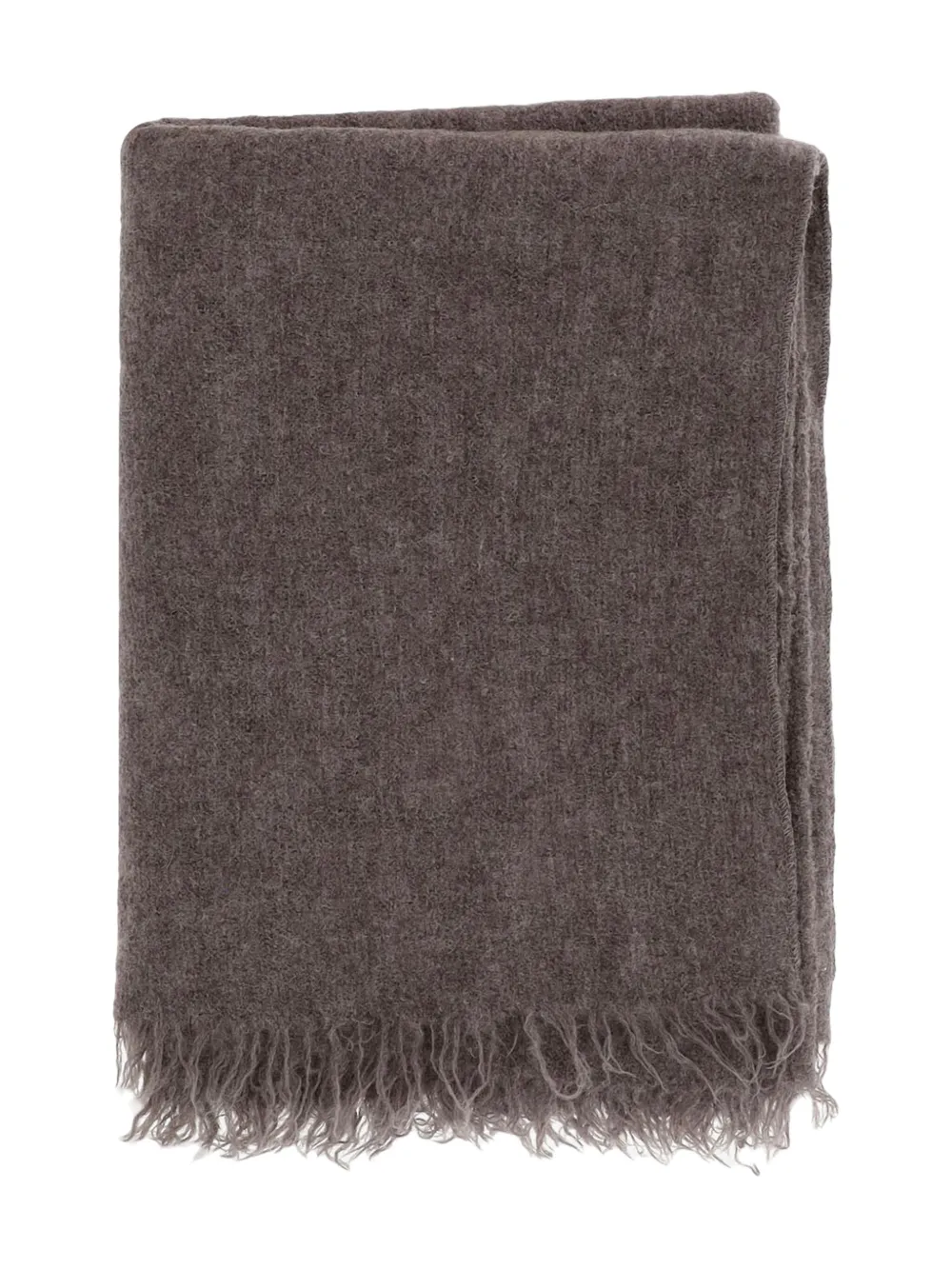 

Шарф с бахромой Lauren Manoogian, серый