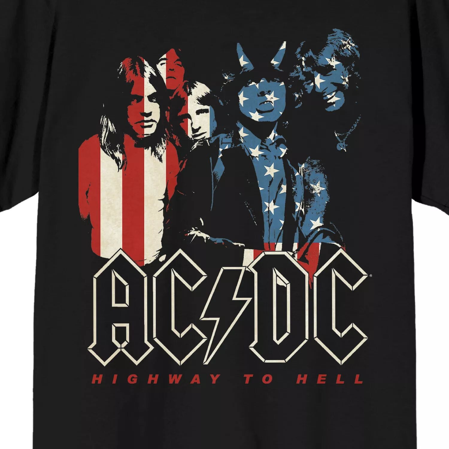

Мужская футболка с флагом AC/DC Licensed Character