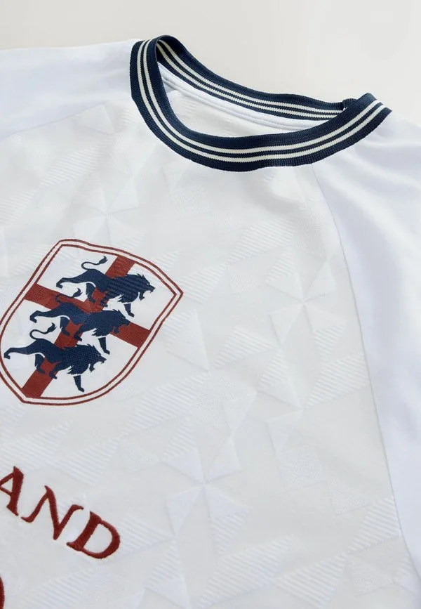 Футболка с лицензионным принтом, стандартного кроя Next, White England Fifa Word Cup — фото 2