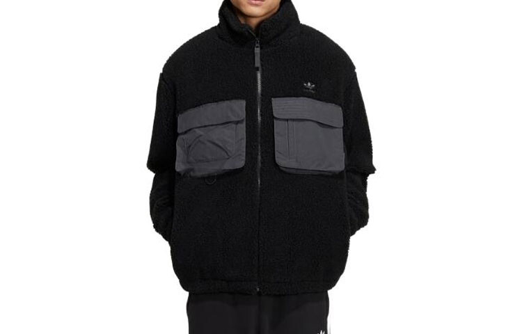 

Мужская бархатная куртка Adidas Originals, цвет Black