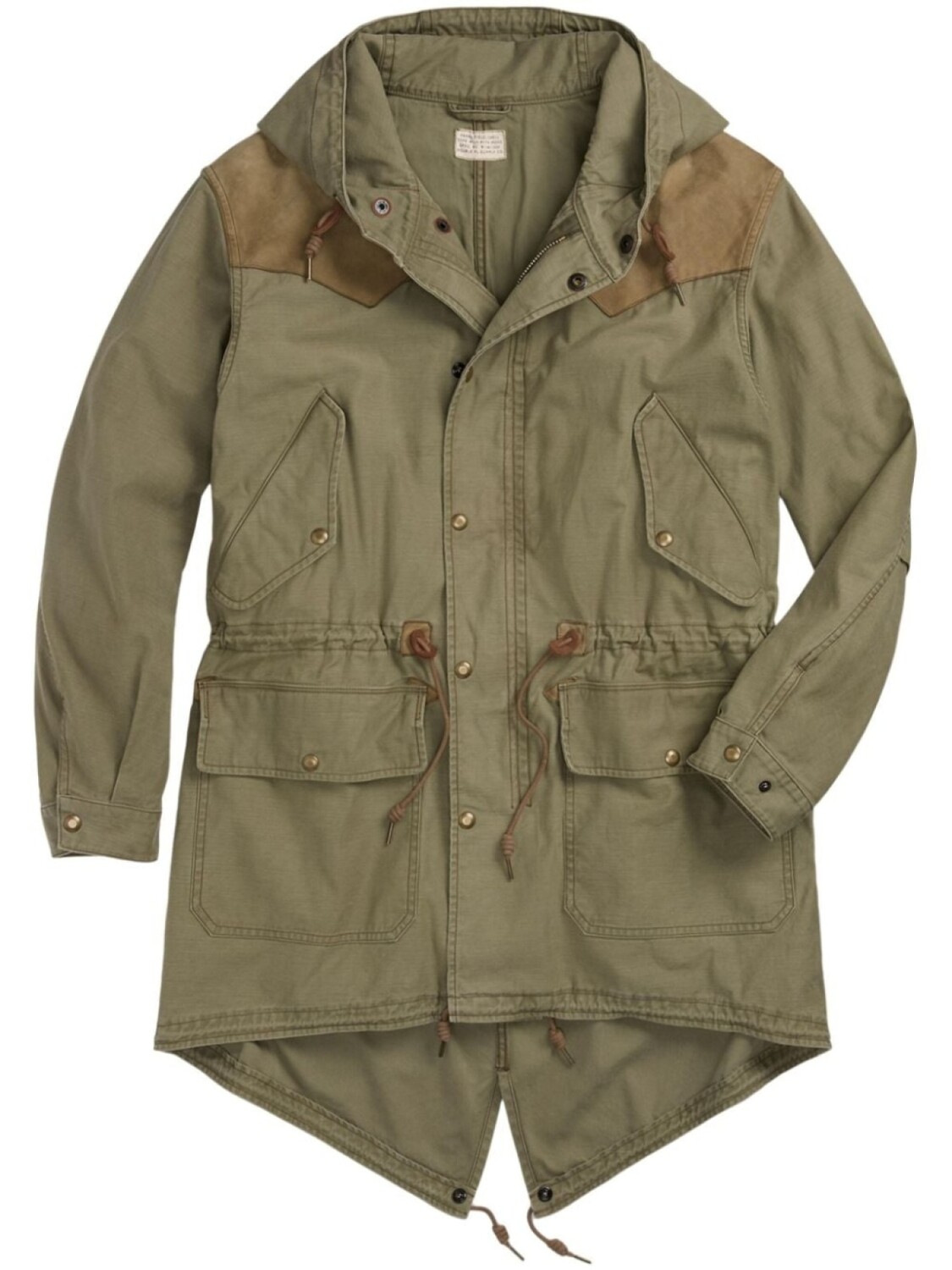 

Парка с длинными рукавами Ralph Lauren RRL, зеленый