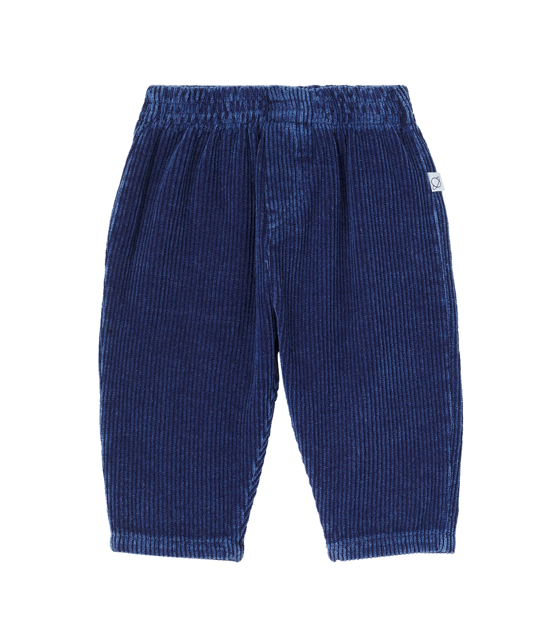 

Хлопковые вельветовые брюки Baby Miki Cozmo, темно-синий