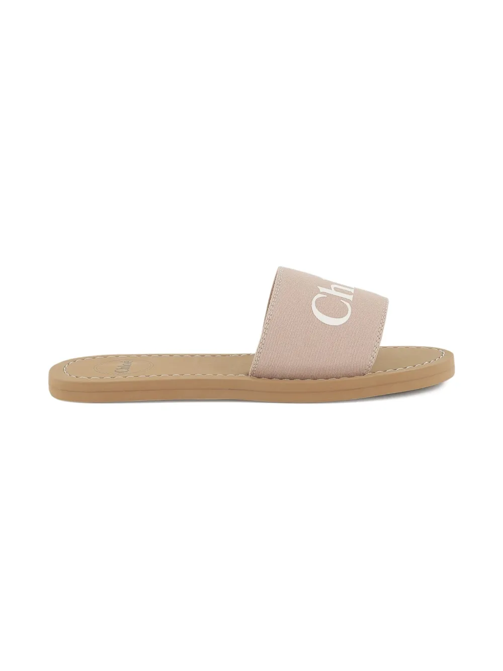 

Сандалии с логотипом Chloé Kids, розовый