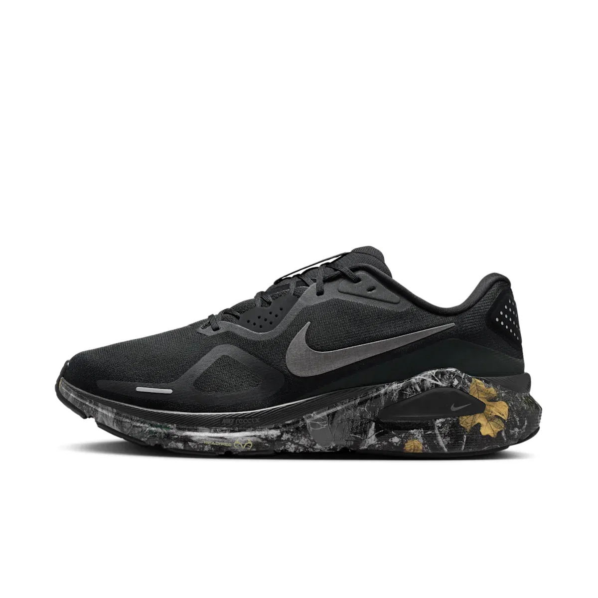 Мужские беговые кроссовки Structure 26 Realtree для бега по шоссе Nike, черный