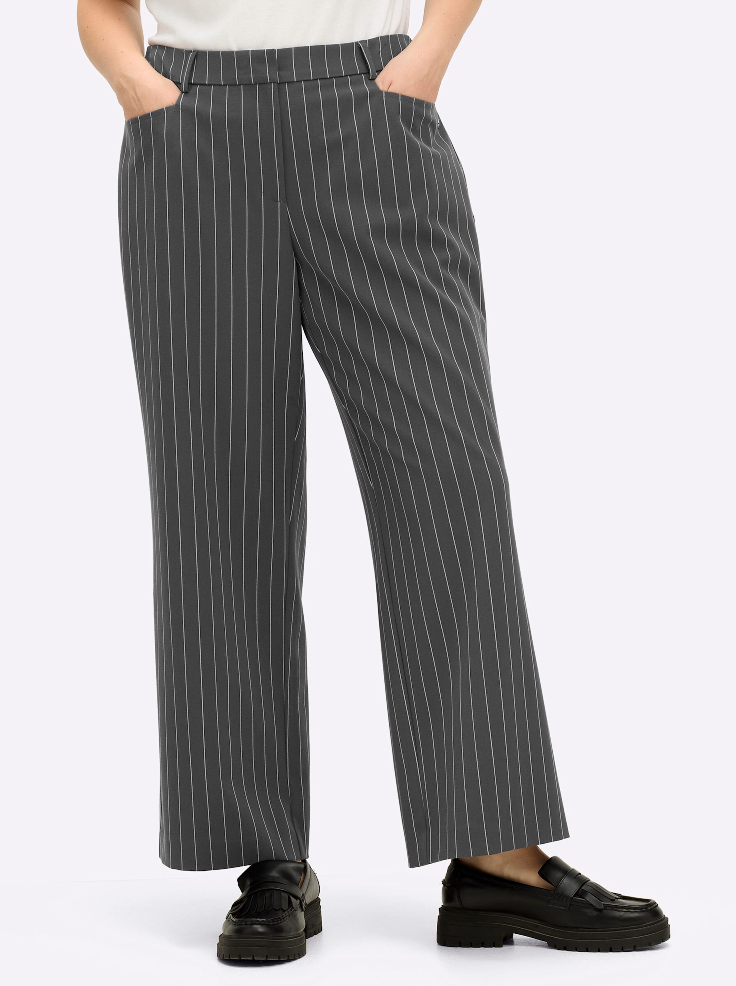 

SHEEGO Штаны свободного кроя в цвете Graphite