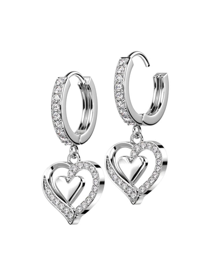 

Bungsa Серебряные серьги-кольца