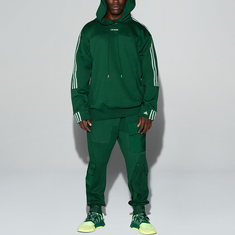 Толстовка Adidas X IVY PARK унисекс темно-зеленая Adidas Originals, темно-зеленый — фото 3