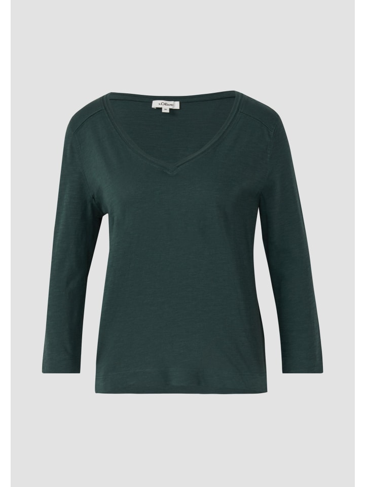 

Футболка в цвете 6933_petrol s.Oliver, Хаки, Футболка в цвете 6933_petrol s.Oliver