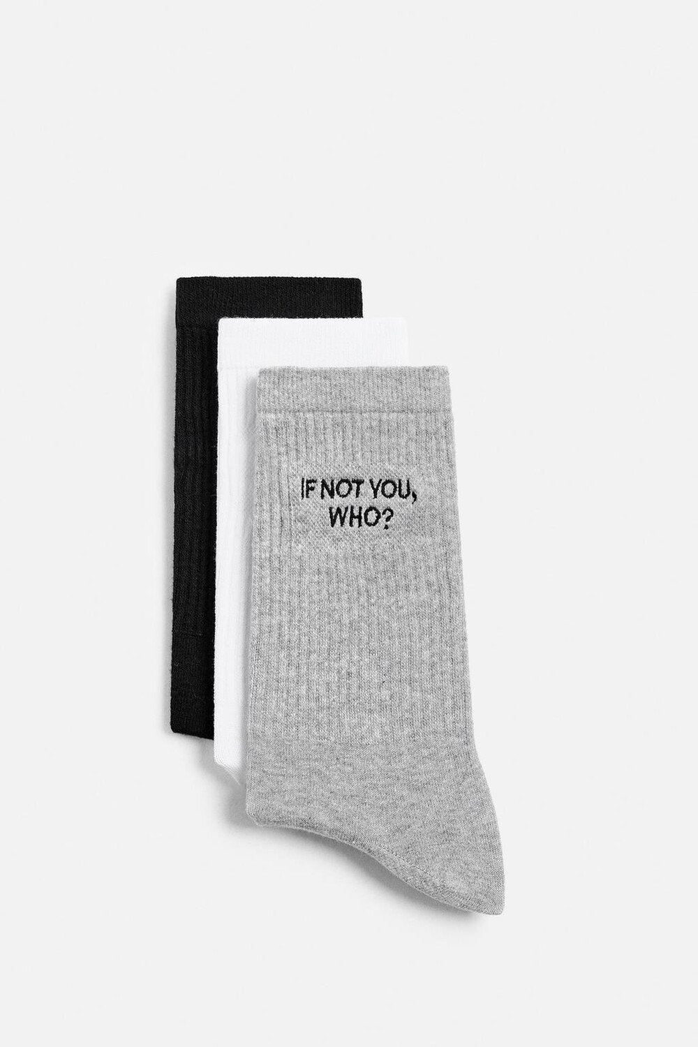 

Упаковка из 3 носков с лозунгом ZARA, цвет various