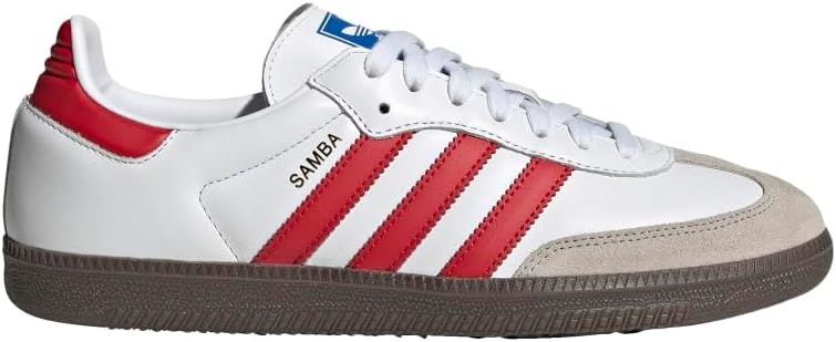 

Мужские кроссовки Adidas Samba, белый/алый