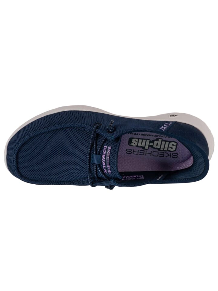 Кроссовки на шнуровке Skechers, темно-синий — фото 2