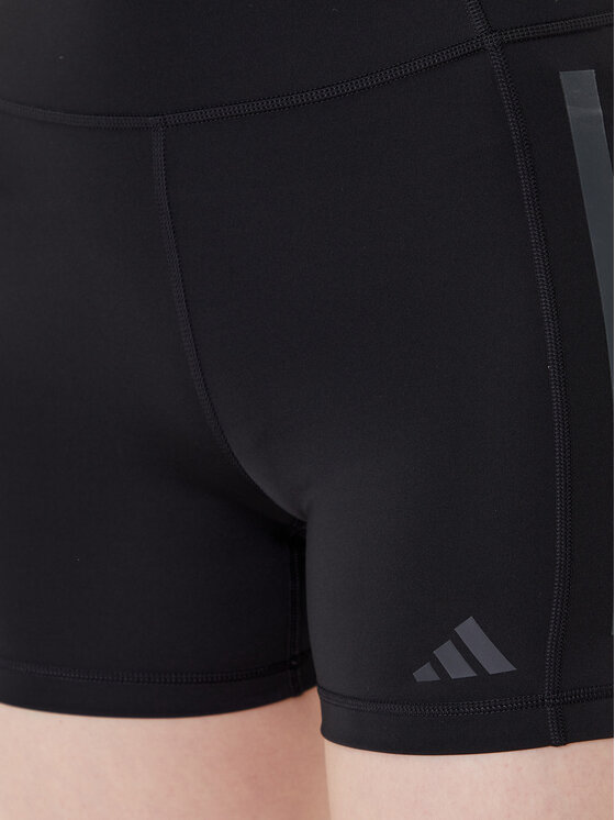 Спортивные шорты slim fit Optime 3-Stripes JG6144 Adidas, чёрный — фото 4