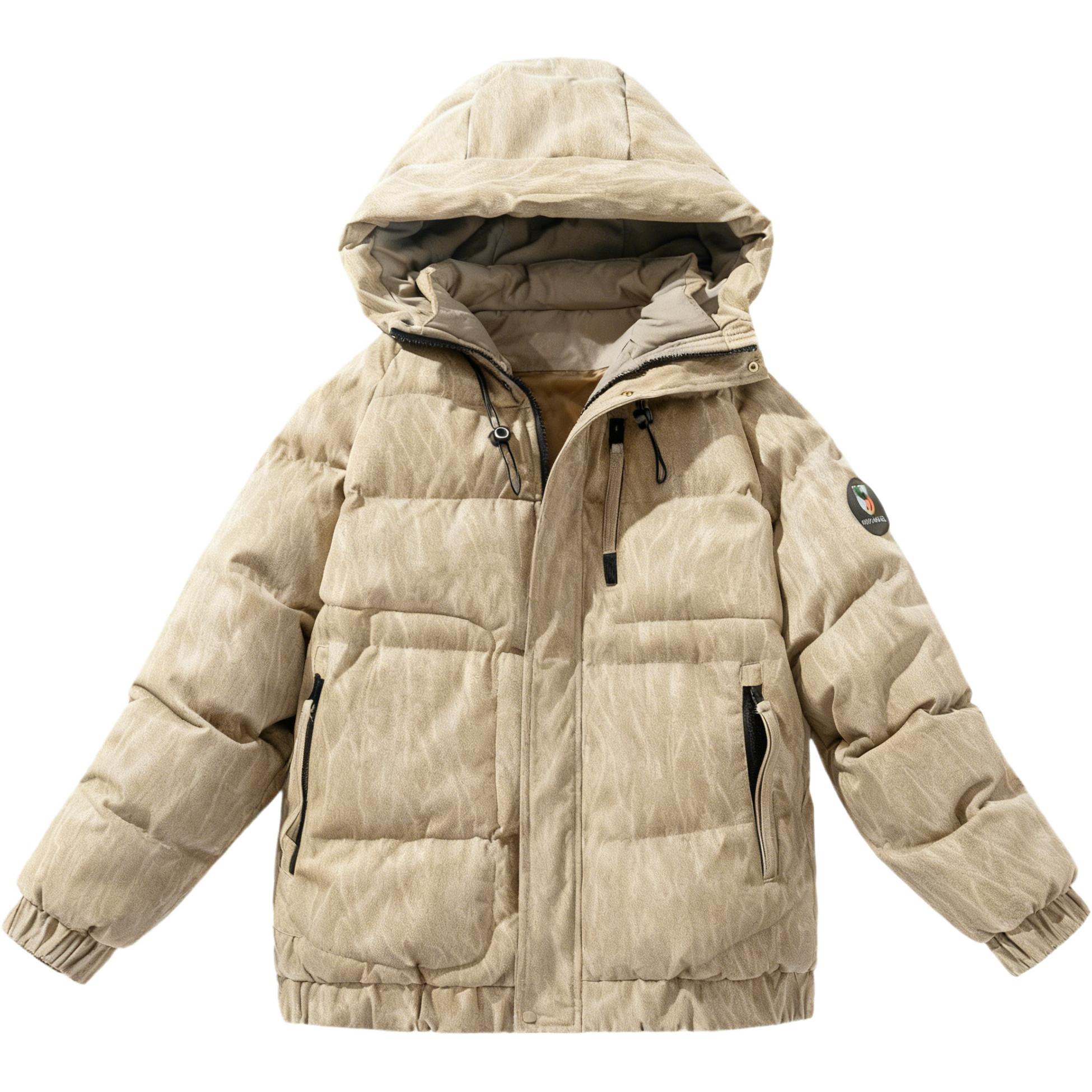 

Пуховик Unisex Hooded Moderate Others VanCamel, хаки