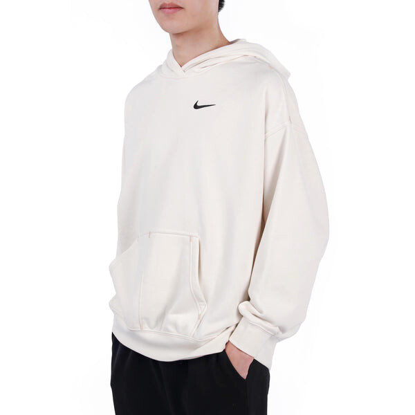 Свитер embroidered logo loose hoodie autumn white Nike, белый — фото 4