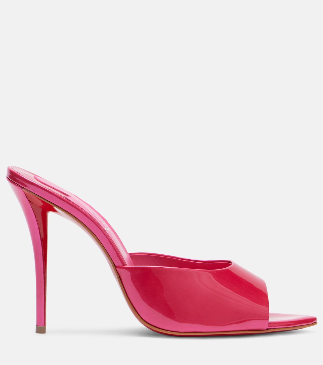Miss Z 100 лаковые мюли Christian Louboutin, Pinup/Lin Pinup — фото 4