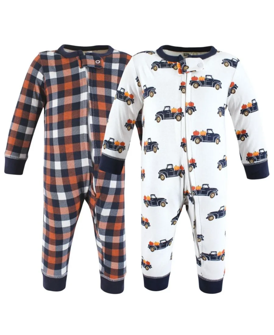 2 шт. для сна и игр Hudson Baby, Pumpkin Truck
