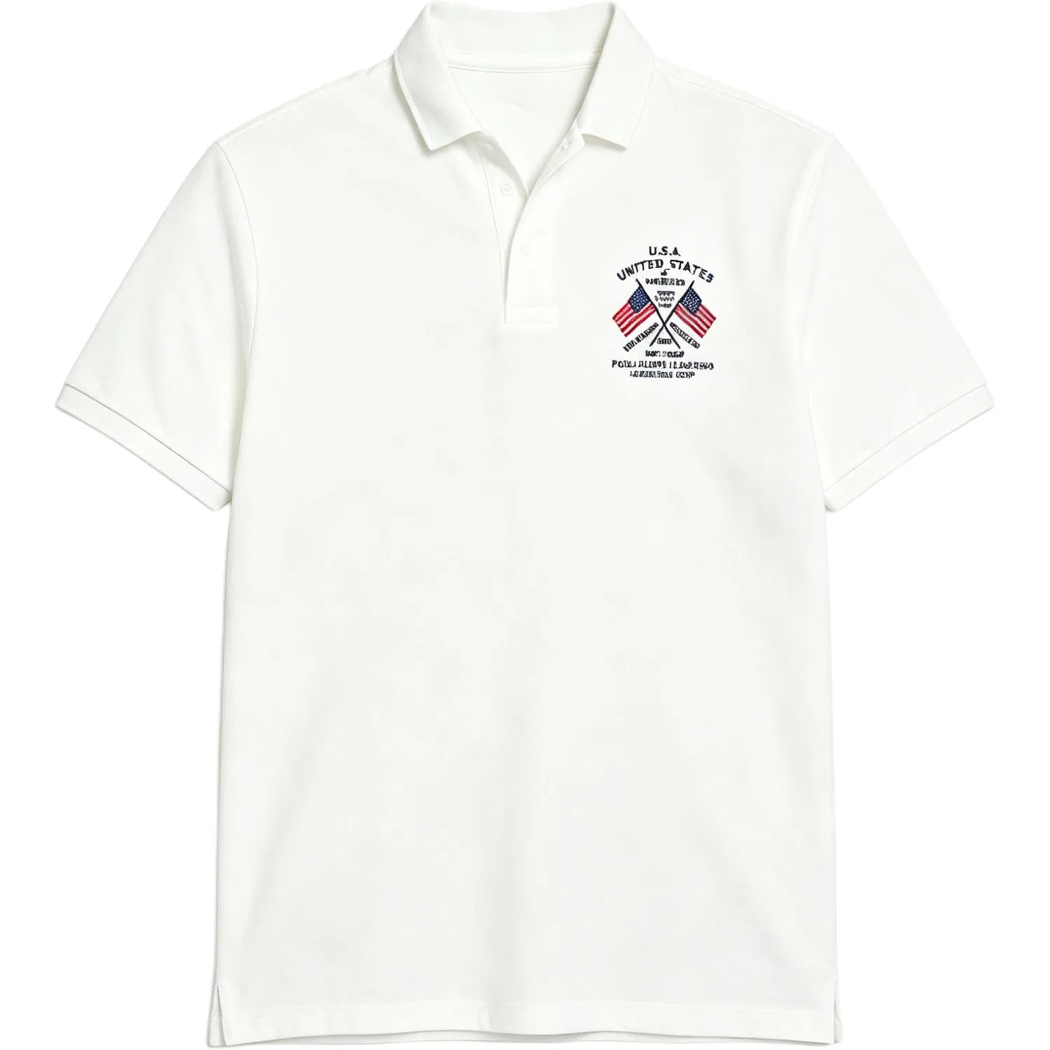 Поло мужское Polo Ralph Lauren белое