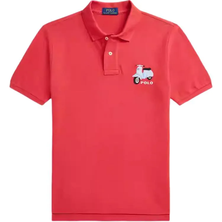 Polo Ralph Lauren Детская поло красная SS25