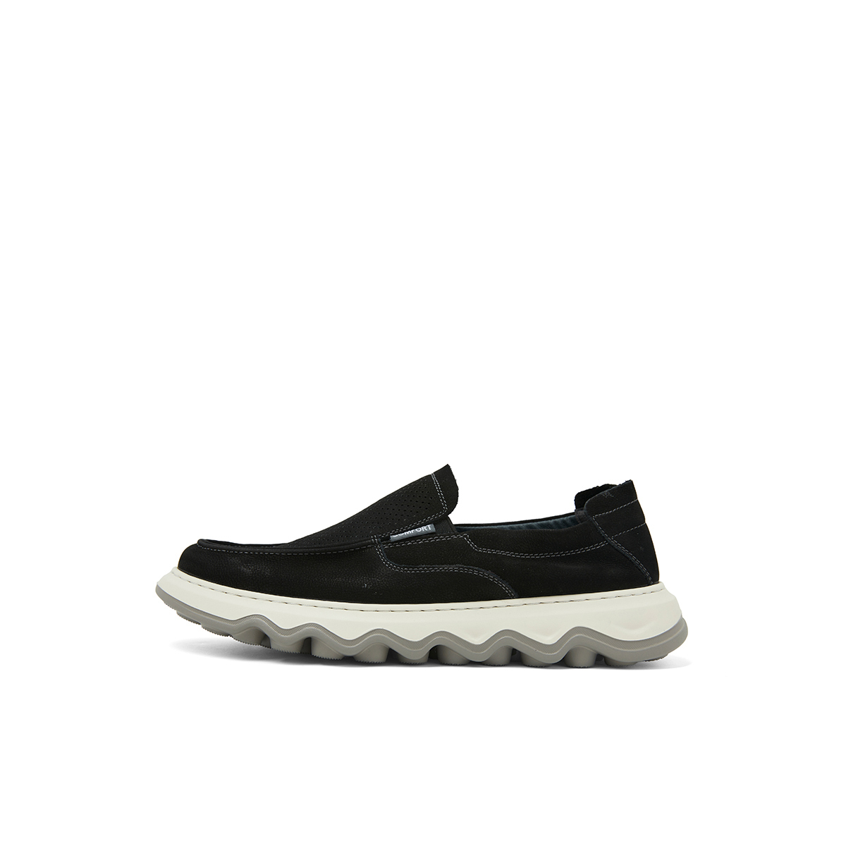 

COMELY Мужские низкие кэжуал кеды черные, цвет Black