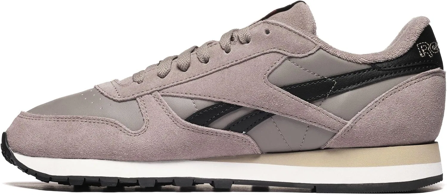 Кроссовки мужские Reebok, цвет Gritty Grey Washed Black Energy Red — фото 3