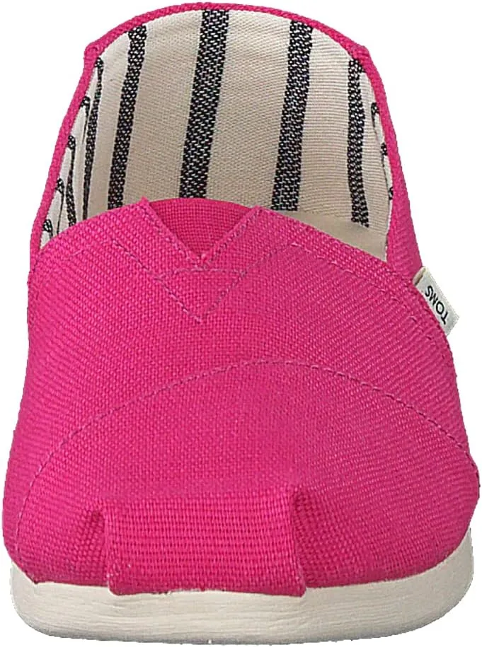 Эспадрильи Toms Tiny Classic 13001D10 - унисекс, фуксия — фото 4