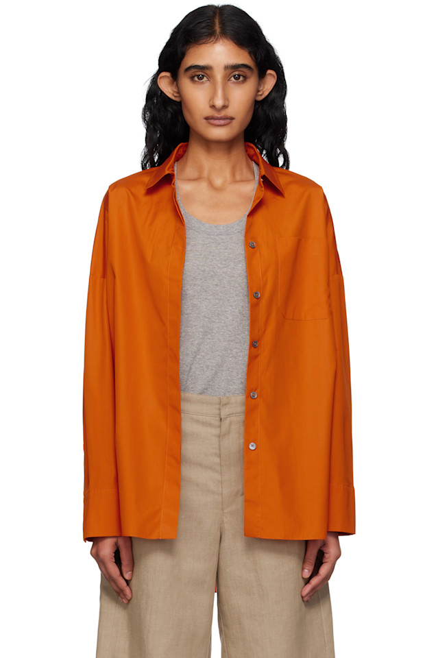 

Рубашка Gerona Max Mara, оранжевый