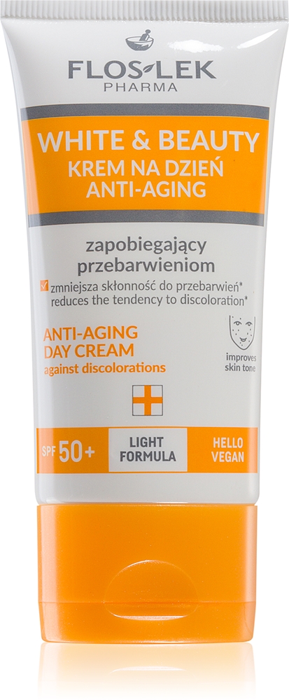 

Дневной крем White & beauty против пигментных пятен SPF 50+ Floslek Pharma, 30 мл