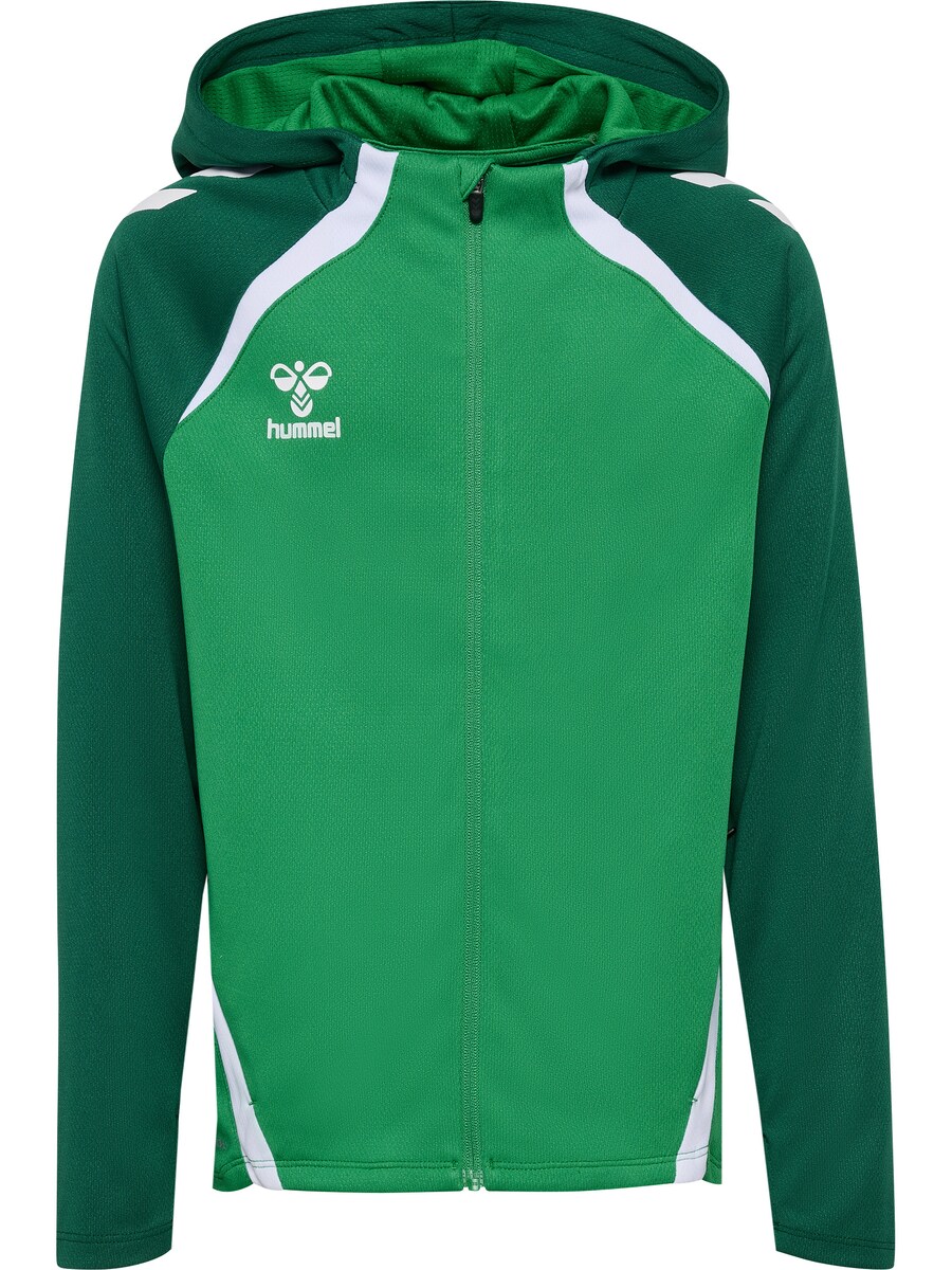 

Спортивная толстовка с капюшоном на молнии Hummel LEAD 2.0, цвет Fir/Neon green