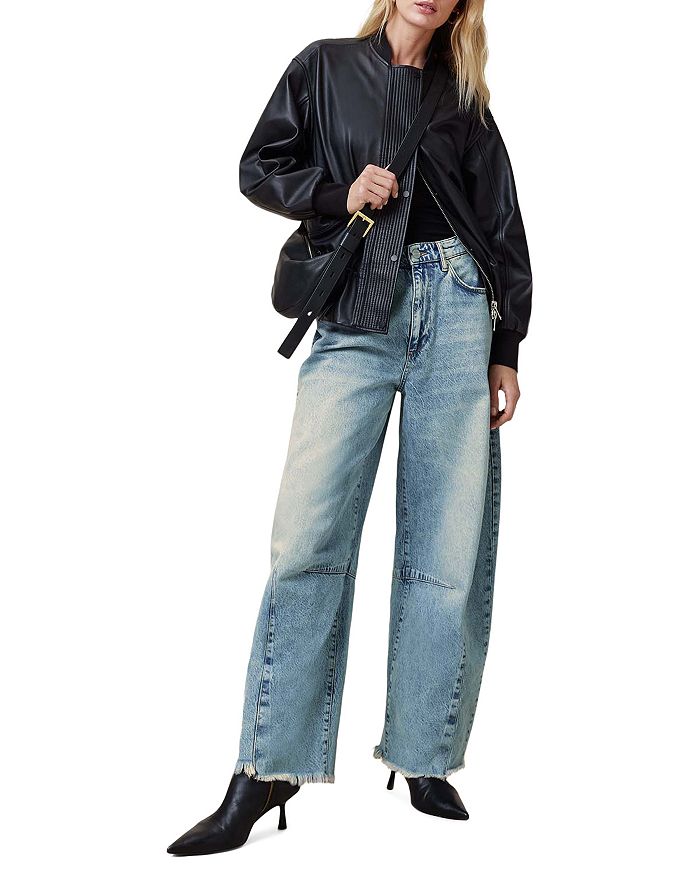 

Джинсы Jett High Rise Barrel в цвете Light Indigo ALLSAINTS, синий