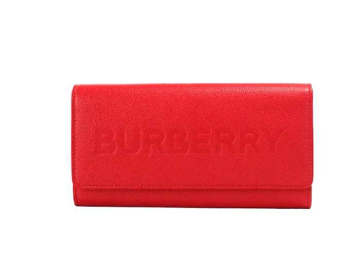 

Кошелек-клатч Continental с клапаном из зернистой кожи Porter Red Grained Leather с тиснением Burberry