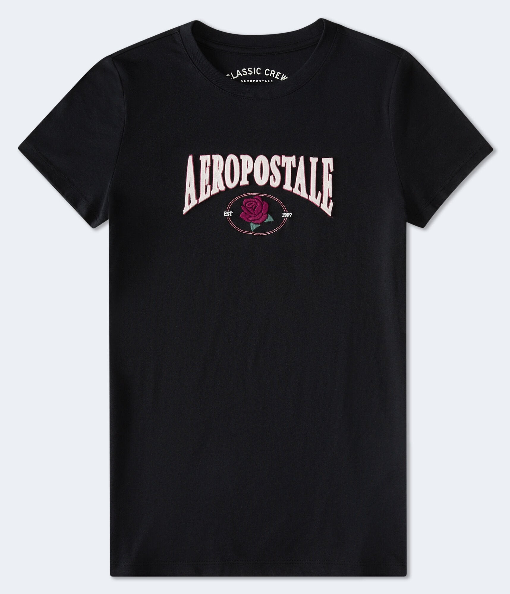

Футболка с графической аппликацией Aeropostale Rose