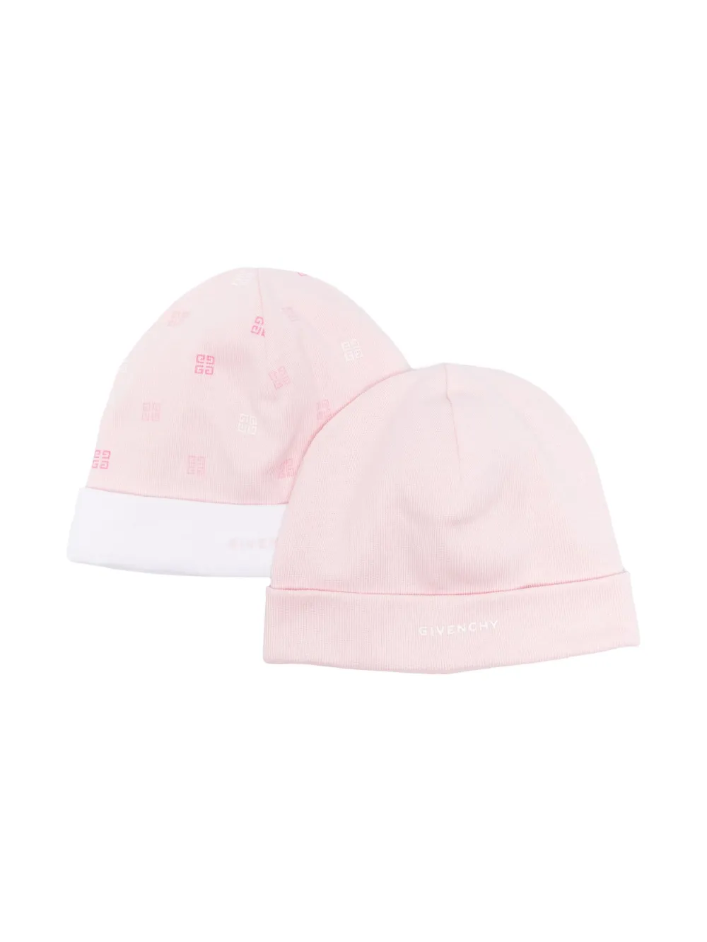 

Шапка бини с логотипом 4G Givenchy Kids, розовый