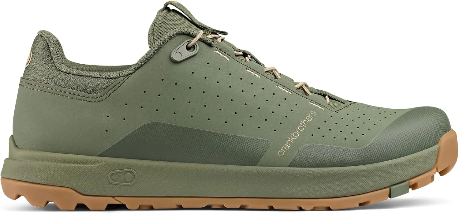 Кроссовки Crankbrothers Unisex Mallet Trail Speed Lace Trainers, зеленый — фото 4