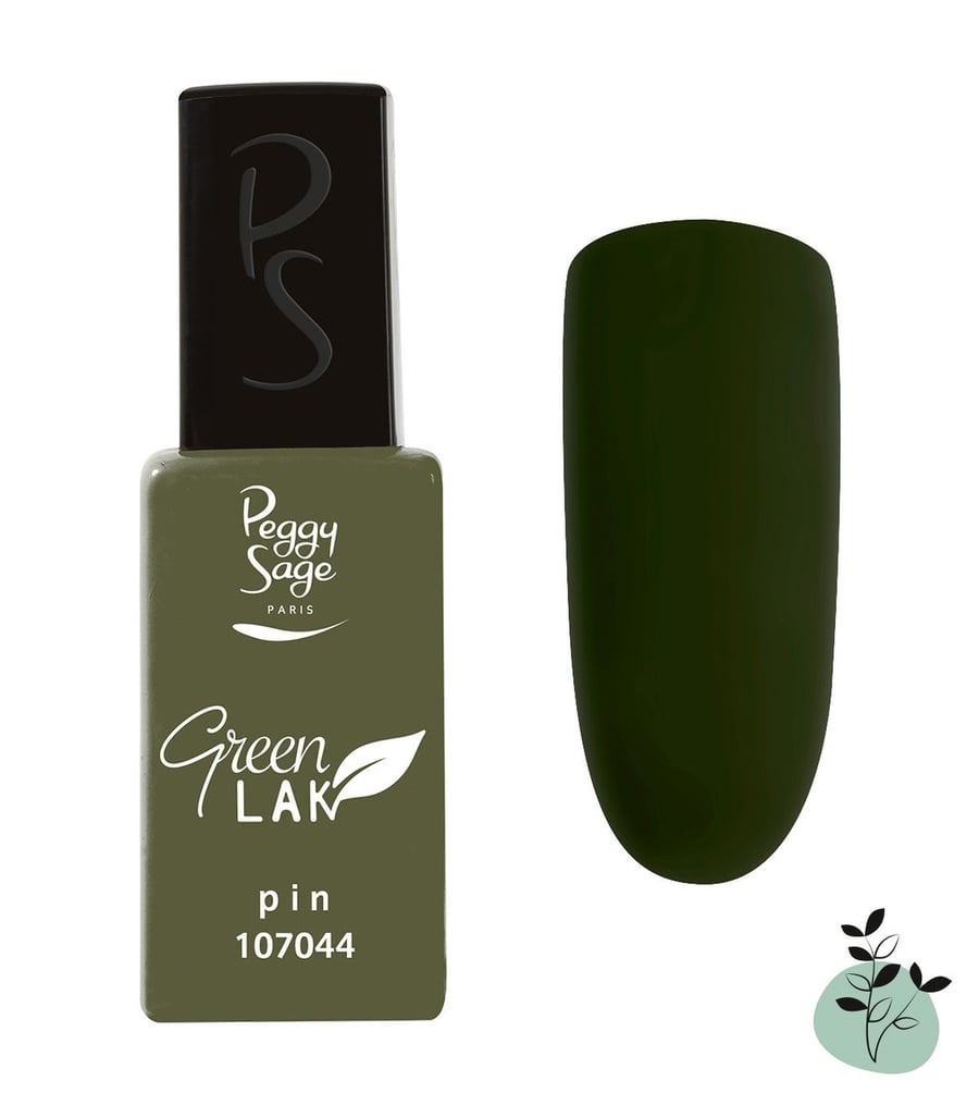 

Зеленый лак для ногтей LAK Pin Classic UV/LED 10 мл Peggy Sage