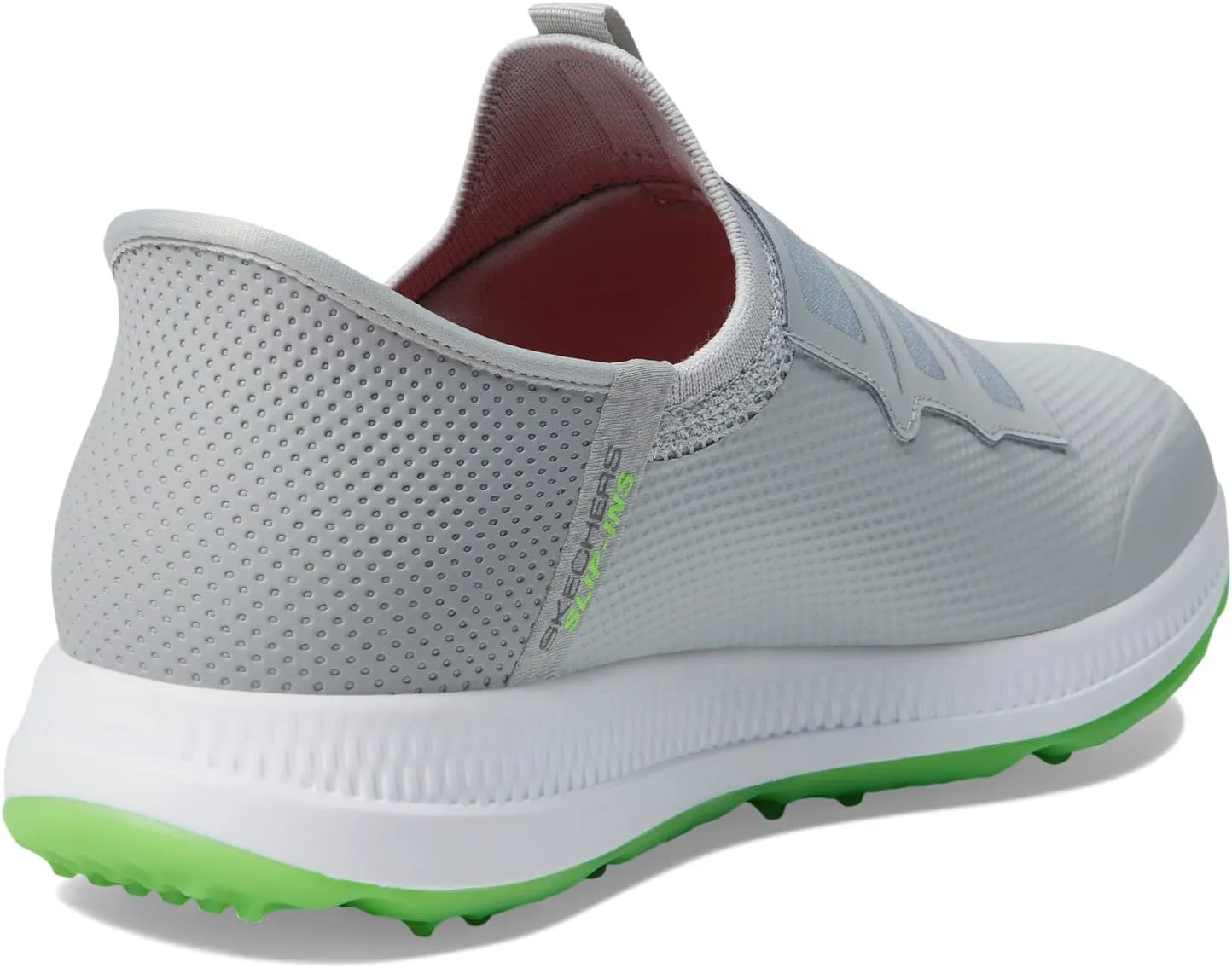 Мужские гольф-туфли Skechers Go Golf Elite 5 Arch Fit водонепроницаемые с удобной посадкой, серый — фото 4