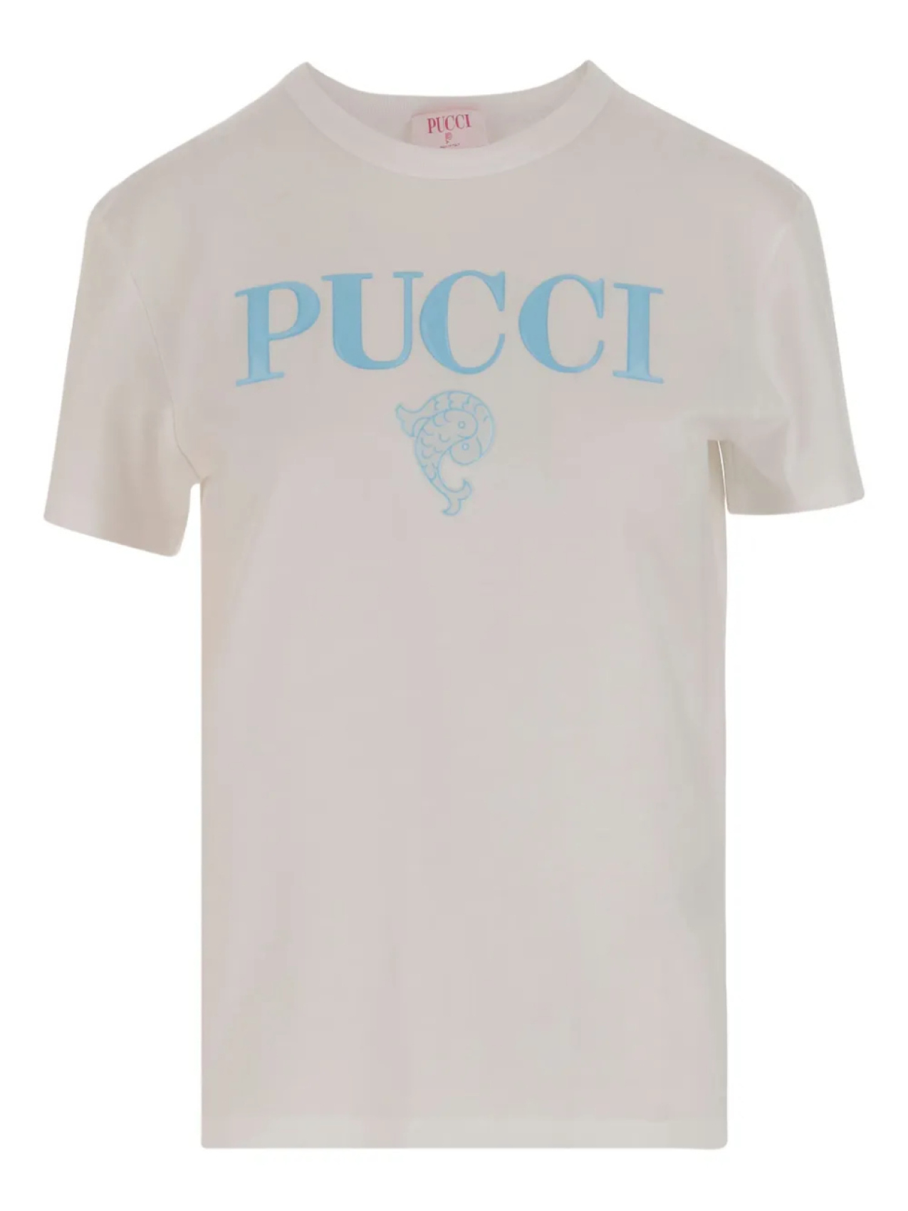 

Футболка из хлопка PUCCI, белый