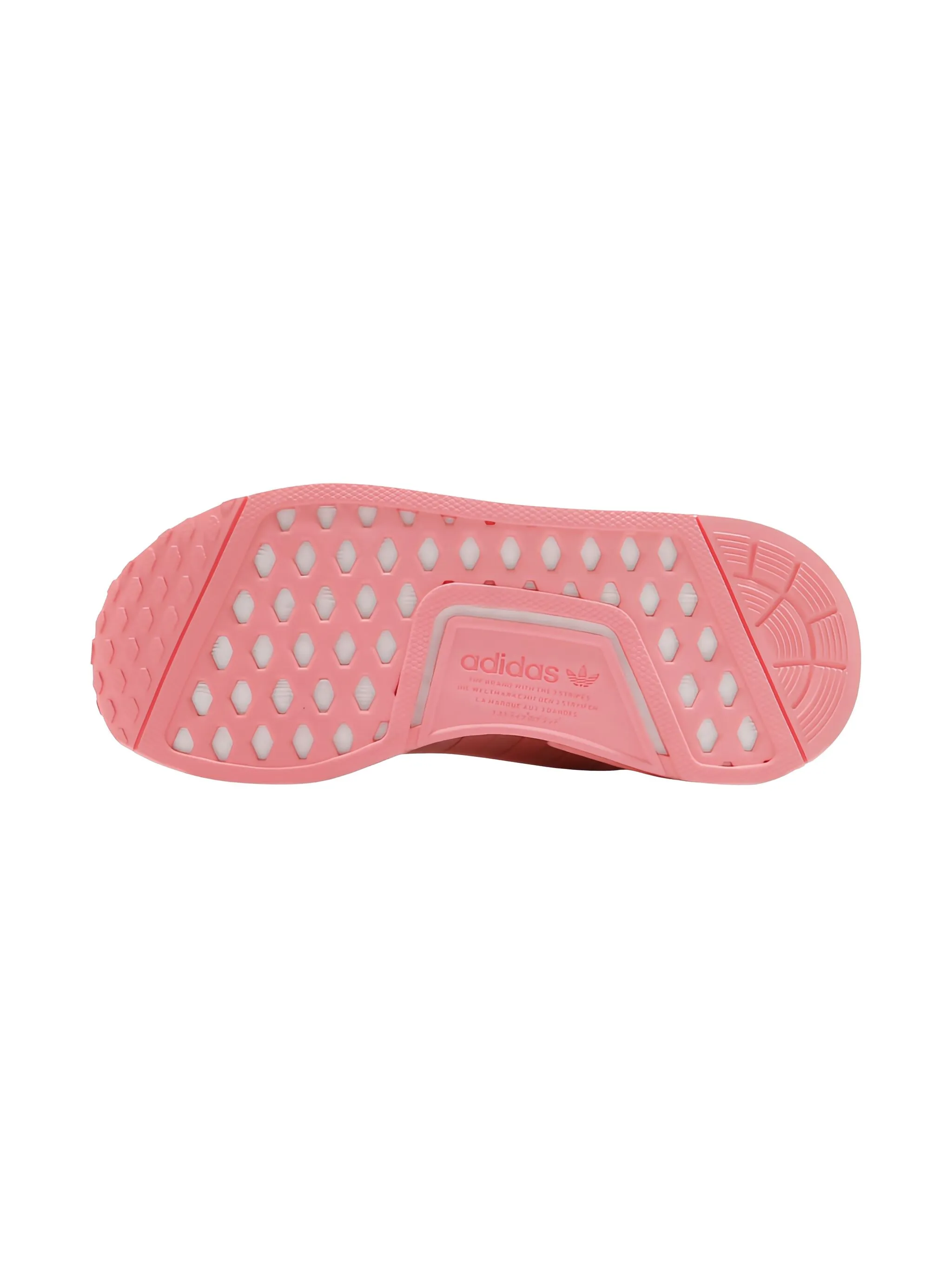 Кроссовки NMD R1 Glow Adidas Kids, розовый — фото 4