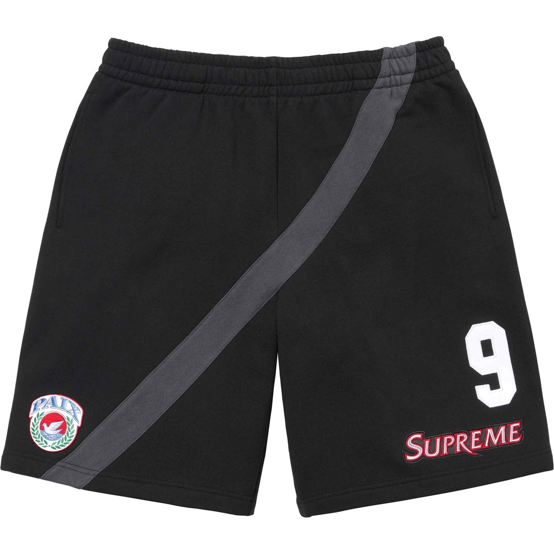 Экипажные шорты Supreme, Светло-голубой/Светло-голубой — фото 4