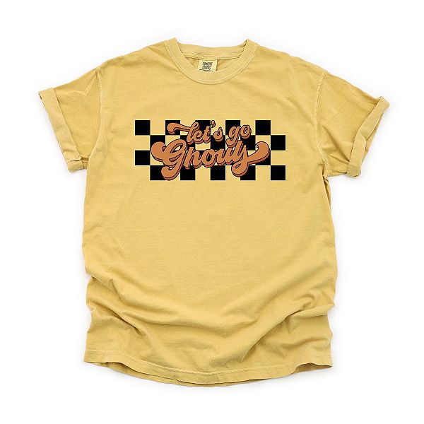 

Футболка Let's Go Ghouls в клетку Simply Sage Market, Mustard, Зеленый, Футболка Let's Go Ghouls в клетку Simply Sage Market, Mustard