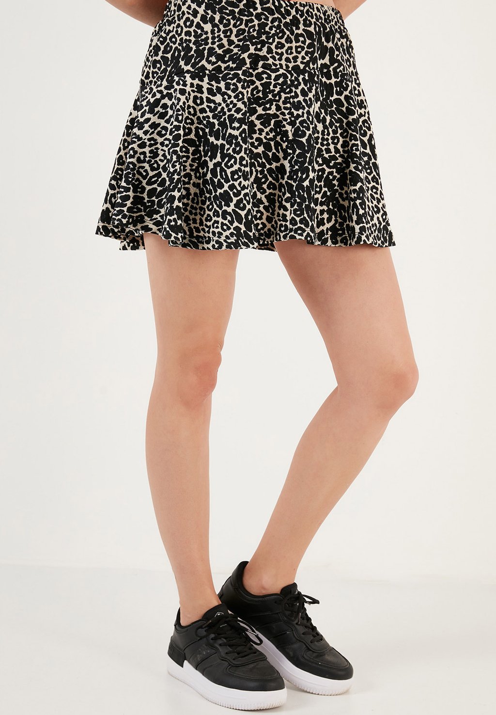 

Мини-юбка A-line skirt LELA, леопардовый принт