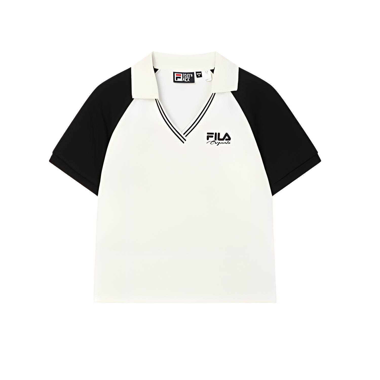 

FILA Футболка-поло ORIGINALE женская Cloud White